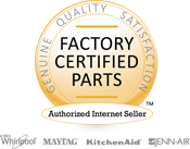 Whirlpool Authorized Internet Seller - Factory Certified Parts